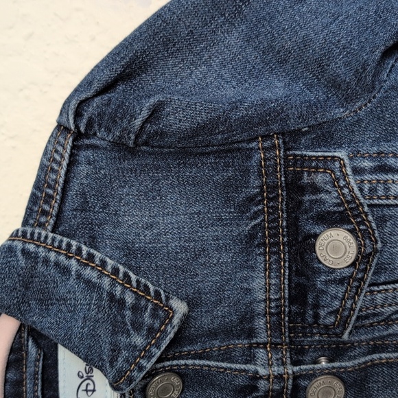 Gap Disney Kids Jean Jacket - Dark Blue - Picture 5 of 8